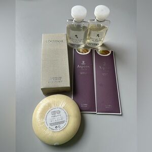High end travel essentials Bulgaria Asprey London remede L’occitane